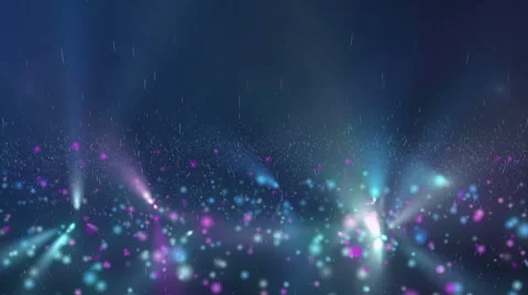 Animation of falling blue and pink glowing spheres Stock Footage 64731886