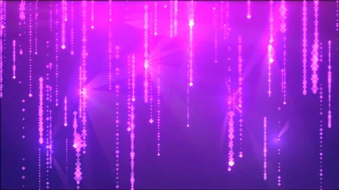 Animation of falling bright particles, flying lights. Shimmering glitters. Video stock 123621988