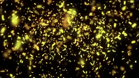Animation of falling down confetti 库存影片 71801676