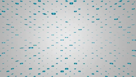Animation of falling on the floor and bouncing numbers. Stock Footage 94968762