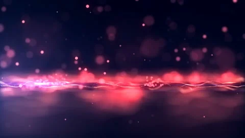 Animation falling glittering particles as festive rain. 4K, Ultra HD resolution Stock Footage 116025329