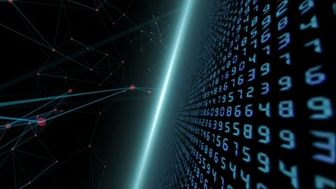 Animation of the fast 5G mobile network. High speed wireless cellular network Stock-Footage 121399965