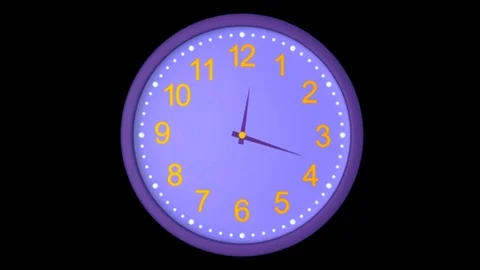 Animation of fast passing time. 動画素材 89957733