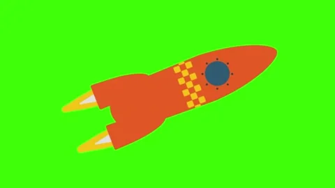 Animation of a fast service icon on a gr... | Stock Video | Pond5