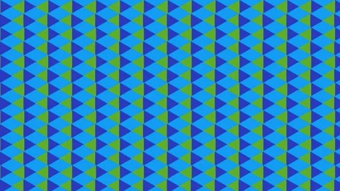 Animation features a repeating pattern of 3D triangles Stock Footage 337755984