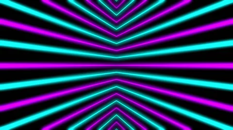 Animation featuring color lines and dots creating different shapes Vidéo 55108846