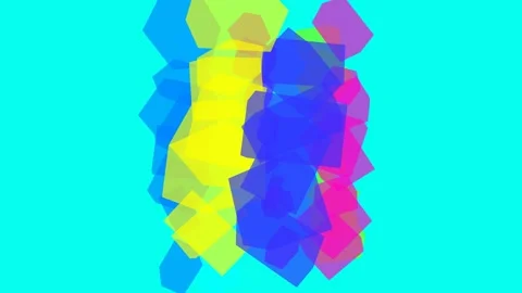 Animation featuring a vertical, semi-transparent spiral of flowing colorful Stock Footage 337859216