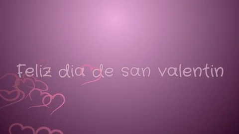 Animation Feliz dia de san Valentin, Hap... | Stock Video | Pond5