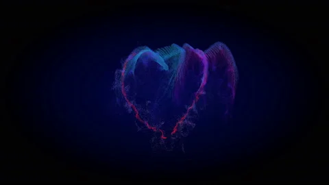 Animation fenix heart Stock Footage 194022194