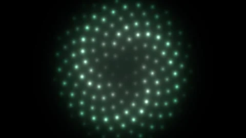 Animation Fibonacci Data Sunflower Data Visualization Video stock 336452674