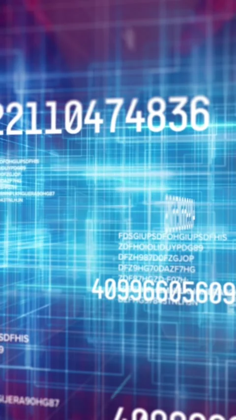 Animation of financial data processing over people using payment terminal Stock Footage 323340067