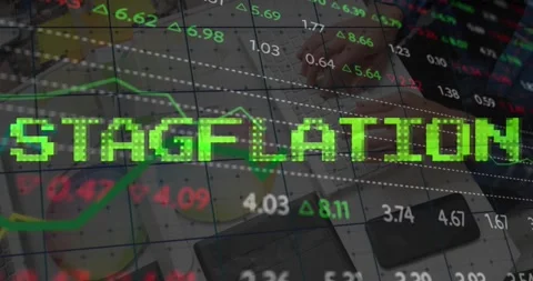 Animation of financial data processing over caucasian man using computer Stock Footage 327583796