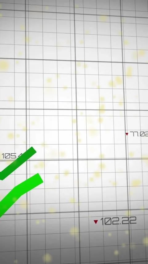 Animation of financial data processing over grey background Stock Footage 343128838