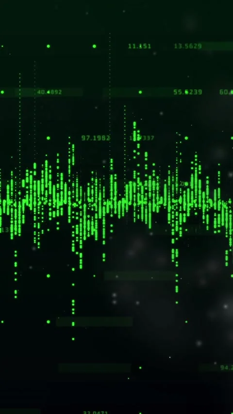 Animation of financial data processing over dark background Stock Footage 343128848