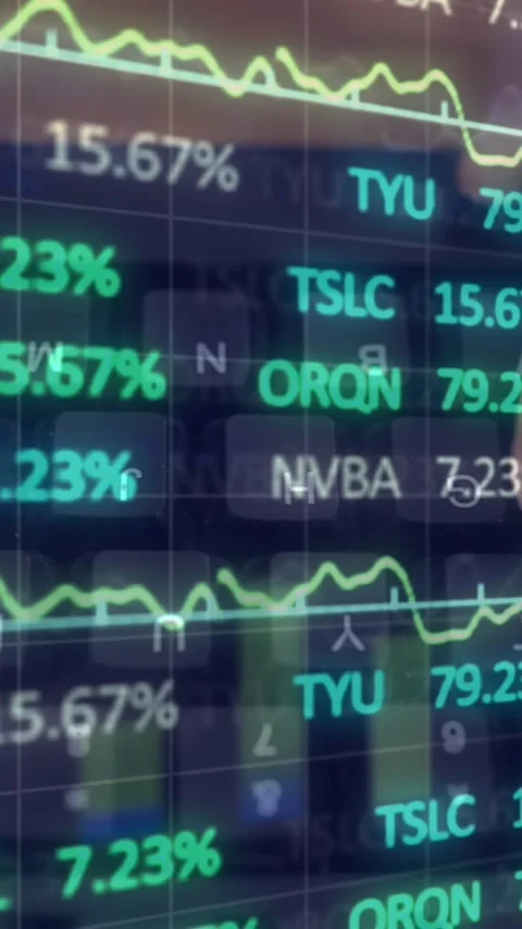Animation of financial data processing over caucasian man using computer Stock Footage 344557587