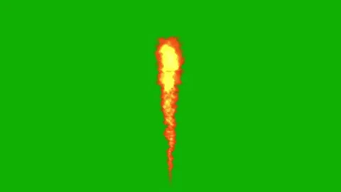 Animation of a fire effect isolated on a... | Stock Video | Pond5