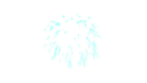 Animation Firework for background. Alpha matte channel Stock Footage 132427468