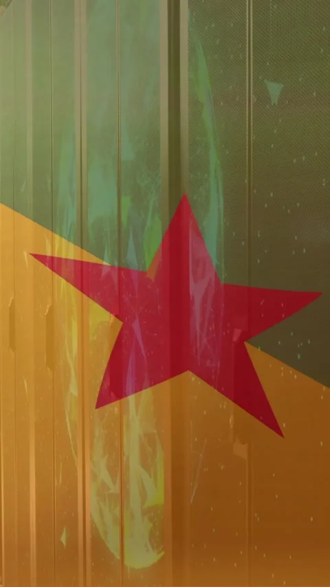 Animation of flag of republic of congo o... | Stock Video | Pond5