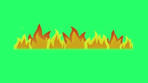 Animation flame shine. Stock Footage 164089002