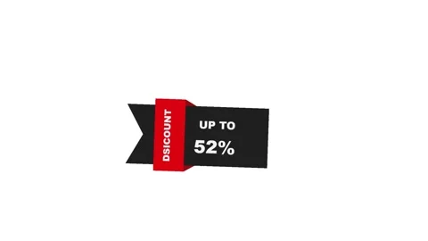 Animation Flash Sale Video stock 334014247