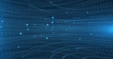 Animation of the flight of charged particles in a magnetic field 9 Stock Footage 245246966