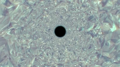 Animation of flight through the Diamond Tunnel.  Stock Footage 265660733