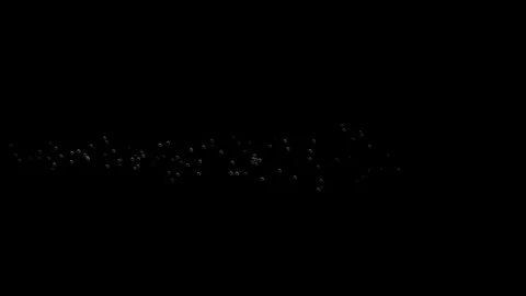 Animation floating of air bubbles quickly appearing, 4k, loop Stock Footage 276324832