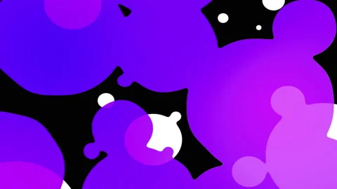 Animation of floating bubbles. Motion graphics. Stock-Footage 150488785