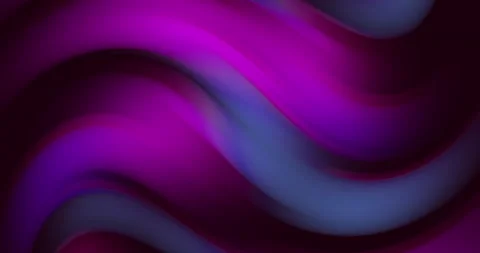 Animation flowing violet and blue wave fall down. Abstract fluid gradient motion Stock Footage 143258233