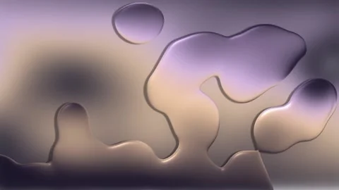 Animation of fluid down on a purple-gray colored background. Stock Footage 107051805