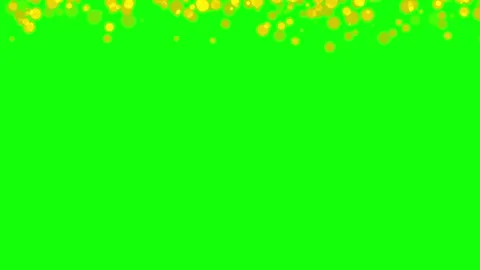 Animation flying gold particles glitter on Black, green, blue, white Background Stock Footage 279745072