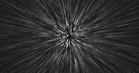 Animation of flying in space and arrive ing to a blackhole, wormhole Stock Footage 106904205