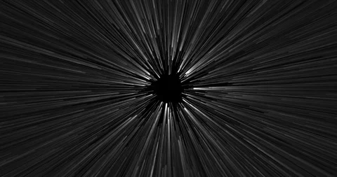 Animation of flying in space and arrive ing to a blackhole, wormhole Stock Footage 106904516