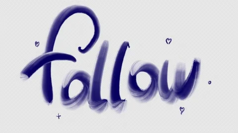 Animation of Follow button with small particles. Stock Footage 246710208