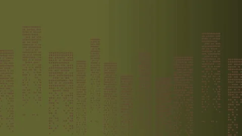 Animation in the form of moving skyscrapers Stock Footage 167093464
