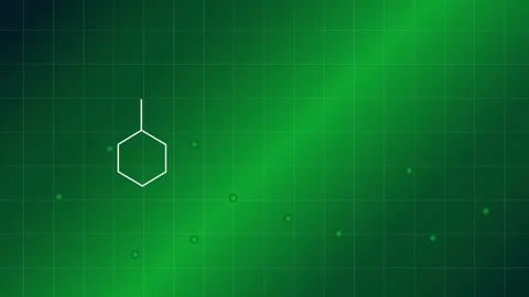 Animation formula cannabidiol Stock Footage 135535361