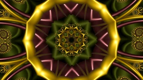 Animation of a fractal background Stock Footage 138694140