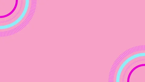 Animation Frame Moving Circle Vivid Pink 動画素材 240795242