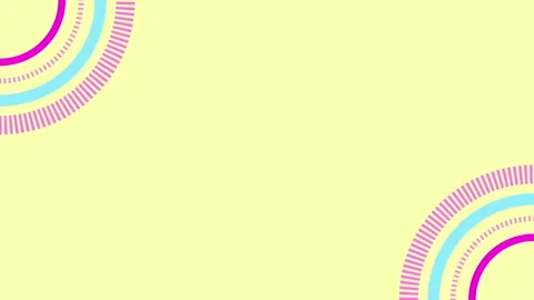 Animation Frame Moving Circle Vivid Yellow 動画素材 240795340