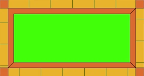 Animation frame retro repeat infinite Stock Footage 316570563