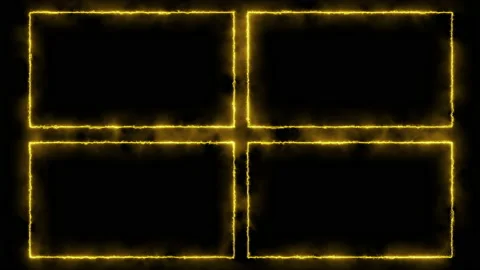 Animation of a framework for texts and announcements of running lines neon Stock Footage 220773478