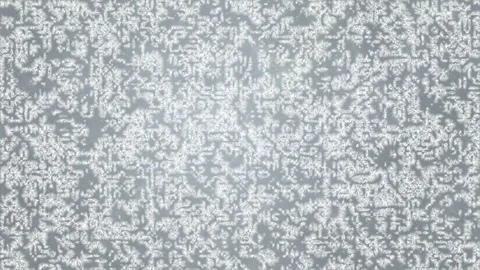 Animation of freezing from window glass Stock Footage 97160523
