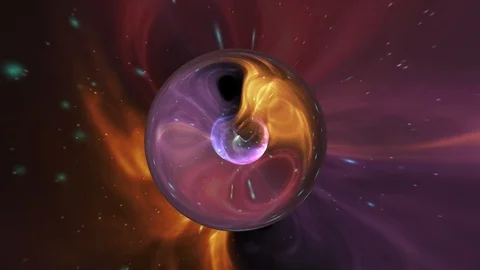 Animation galaxy ball abstract background Stock Footage 104883926