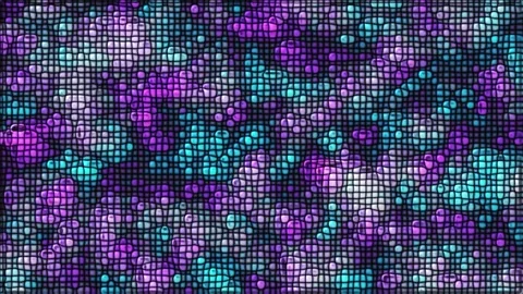 Animation of a geometric design element. Vídeos de archivo 268589209