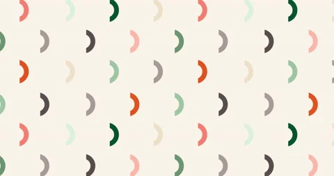 Animation of geometric pattern 4k resolution video Stock Footage 143378179