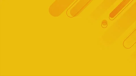 Animation of geometric yellow background sloping down. Loop playback on 4K Stock Footage 313462637