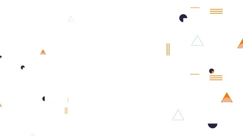 Animation of geometrical or figures polygon. Digital network concept 스톡 동영상 136216627