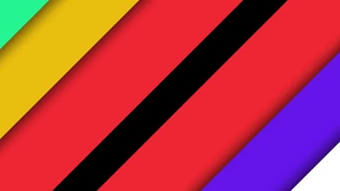 Animation of geometry transition colection set Stock Footage 253405764