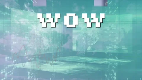 Animation of get the details processing data over screens and cityscape Stock Footage 330475015