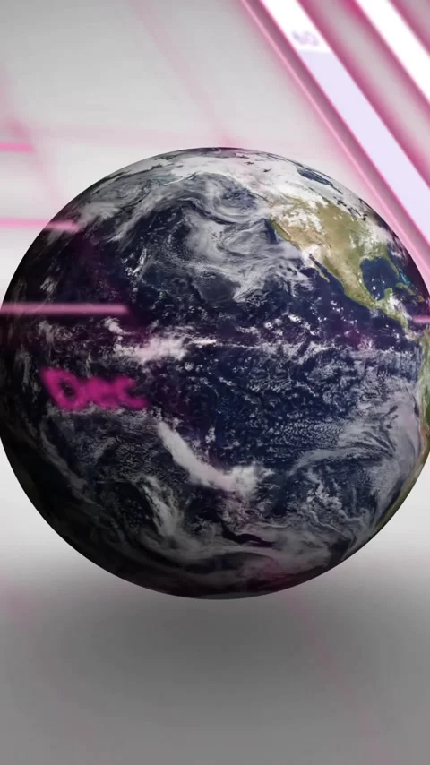 Animation of globe, graphs and computer language over rotating globe against Stock Footage 323578879
